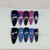plant/Pink and blue tv girl press on nails-0-thumbnail