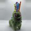 plant/Chikorita Pokemon Flower Succulent Pot Planter 3D Printed Hand Painted WYSIWYG-1-thumbnail