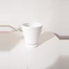 plant/4 Inch White Planter With Attached Saucer-0-thumbnail