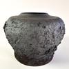 plant/Textured Metallic Grey Vase-2-thumbnail