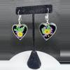 plant/ 925 sterling silver hook dangle earrings-0-thumbnail