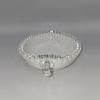 plant/Fenton Silver Crest Heart Shaped Ruffled Nappy Bon Bon Candy Dish 1970s-1-thumbnail