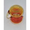 plant/Vintage Amberina Hand Blown Miniature Crackle Glass Pitcher-2-thumbnail