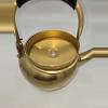 plant/Gold-Toned Aluminum Tea Kettle Vintage-7-thumbnail
