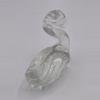 plant/Fenton Vintage Clear Crystal Swan Figurine-5-thumbnail