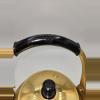 plant/Gold-Toned Aluminum Tea Kettle Vintage-4-thumbnail