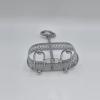 plant/Vintage Chromium Plate Salt & Pepper Shaker Set England-6-thumbnail