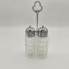 plant/Vintage Chromium Plate Salt & Pepper Shaker Set England-4-thumbnail