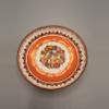 plant/4 inch Porcelain Cloisonne orange dish handpainted -0-thumbnail