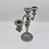 plant/Vintage Ian Heath Lanthe Silver Plate English 3 Cup Candleabra-1-thumbnail