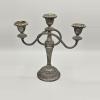 plant/Vintage Ian Heath Lanthe Silver Plate English 3 Cup Candleabra-0-thumbnail