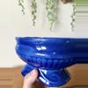 plant/Cobalt blue ceramic planter-4-thumbnail