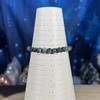 plant/One (1) Larvikite stretchy bracelet | 6mm beads | 6.5" wrist-1-thumbnail