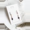 plant/Black heart earrings-0-thumbnail