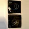 plant/Earth Mark Studio ceramic Lemon leaves vintage coasters-1-thumbnail