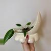 plant/Vintage Ceramic Crescent Planter-0-thumbnail