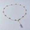 plant/baby’s breath S925 necklace -0-thumbnail