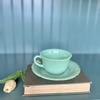plant/Jadeite Tea Cup & Saucer Set-0-thumbnail