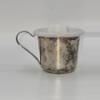 plant/Vintage Silver-Plated Baby Sippy Cup with Teddy Bear-3-thumbnail