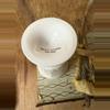 plant/#48 — Vintage Milk Glass Compote Candle – “Spiced Pumpkin” Soy Wax-1-thumbnail