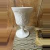 plant/#48 — Vintage Milk Glass Compote Candle – “Spiced Pumpkin” Soy Wax-0-thumbnail