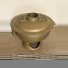 plant/ANTIQUE LATE QING DYNASTY KOREAN BRONZE HOT POT-0-thumbnail