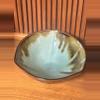 plant/Signed Drp Glaze Pottery Bowl-0-thumbnail