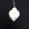 plant/Labradorite Sterling Silver Pendant Necklace: Modern Baroque Handmade Jewelry-3-thumbnail