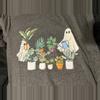 plant/SPOOKY plantie ghost crew neck Tshirt LG-0-thumbnail