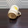 plant/Stoneware Lemon Floral Mug 4" Tall-2-thumbnail
