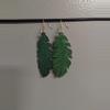 plant/Wooden Bohemian earrings-0-thumbnail