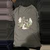 plant/SPOOKY plantie ghosts V neck Tshirt LG-1-thumbnail