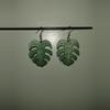plant/Wooden Bohemian earrings-0-thumbnail