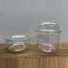 plant/5 Pack - Deli Cups + Lid - Crystal Clear-0-thumbnail