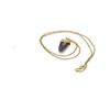 plant/23 Carat Tooth Shaped Australian Boulder Opal Gold-Filled Pendant and Necklace-3-thumbnail