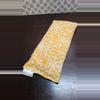 plant/Handmade Small Rice Hot/ Cold Comfort Pack 8"x3.5" (EXACT Item) Yellow and Cream-0-thumbnail