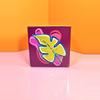 plant/Hand Painted Square Pot 4 in. | Berry Punch #BOJU100-1-thumbnail