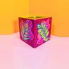 plant/Hand Painted Square Pot 4 in. | Berry Punch #BOJU100-4-thumbnail