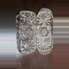 plant/Vintage Anchor Hocking Glass Butter Dish Featuring Star Bursts-2-thumbnail
