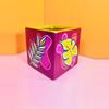 plant/Hand Painted Square Pot 4 in. | Berry Punch #BOJU100-5-thumbnail
