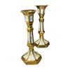 plant/pair of vintage brass and mother-of-pearl-0-thumbnail
