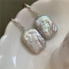 plant/S925 big square earrings accessories no pearls including-3-thumbnail