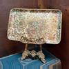 plant/Paper Mache Decoupage Tray -0-thumbnail