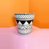 plant/Ceramic Pot 4.5 in. | White/Black-2-thumbnail