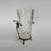 plant/Antique Cut Crystal and Bronze Vase-2-thumbnail