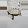 plant/Antique Cut Crystal and Bronze Vase-3-thumbnail
