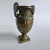 plant/Antique French Grand Tour Gilt Bronze Volute Krater Vase, Early 19th Century-3-thumbnail