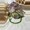 plant/Chrome Diopside Stretch Bracelet - small wrist-0-thumbnail