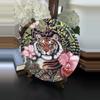 plant/Fitz & Floyd “Exotic Jungle” Tiger Bone China Plate – 9.25”-0-thumbnail