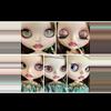 plant/Labubu garden fairy custom blythe doll w sparkling hair & eyes-1-thumbnail